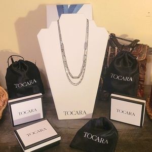 Tocara  Cloe Stainless Steel Necklace